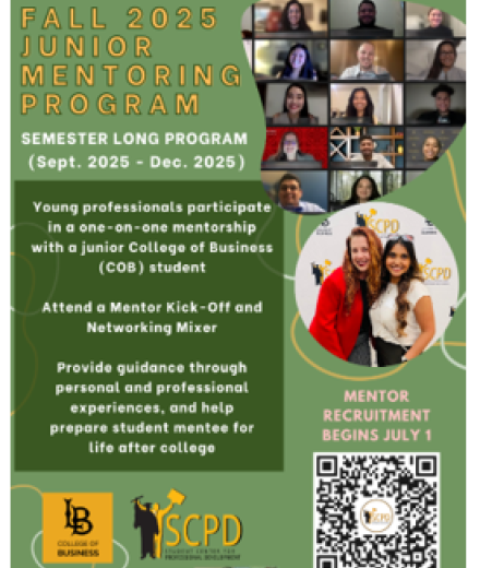Mentor Recruitment Month for SCPD’s  flyer image