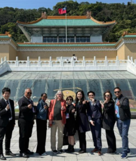 2025 COB Associate Dean Sabine Reddy talks ming chuan university