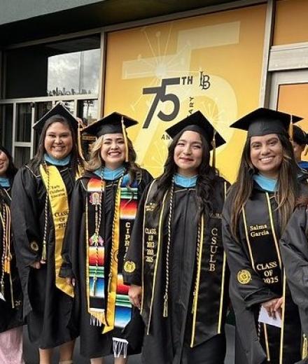 College of Education Graduates at Angel Stadium