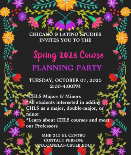 Spring 2026 Course Planning Party