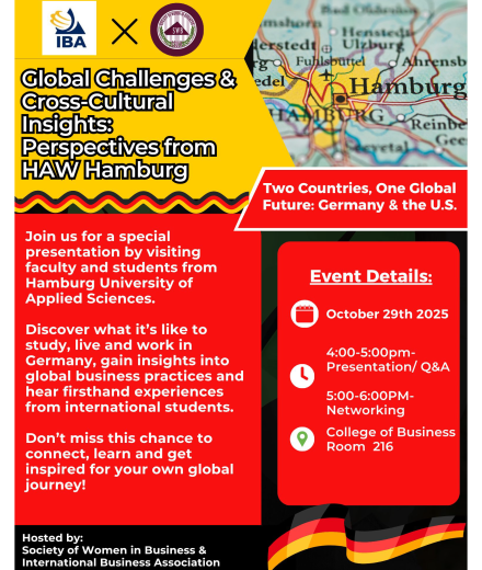 Global Challenges and Cross Cultural Insights- Perspectives from HAW Hamburg (October 29, 2025)