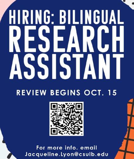 Hiring Bilingual Research Assistant