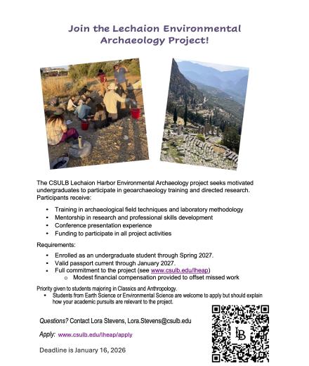 students digging in the ground