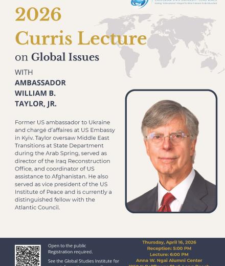 2026 Curris Lecture on Global Issues