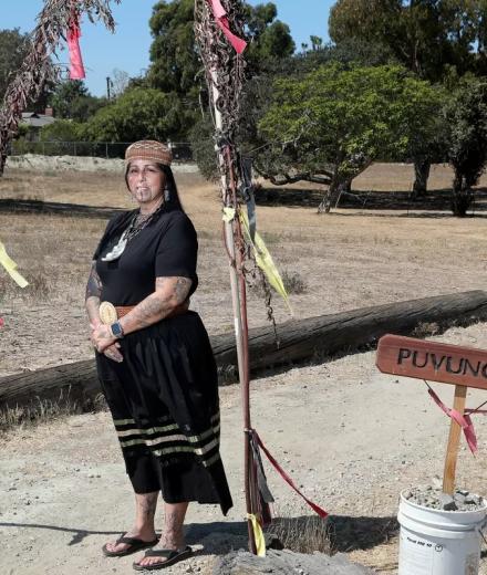 Heidi Lucero at Puvungna