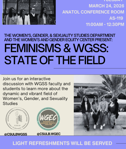 WGSS & WGEC State of The Field