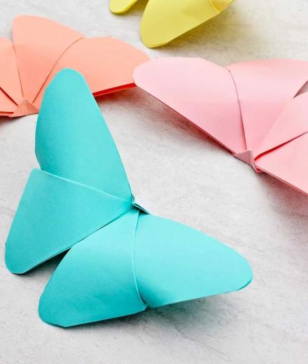 paper origami butterflies