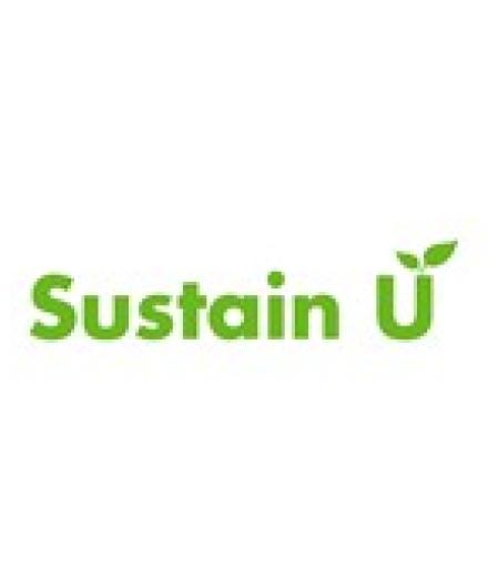 text that says Sustain U in green color