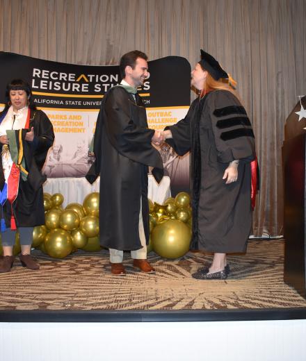 Graduation award recipient