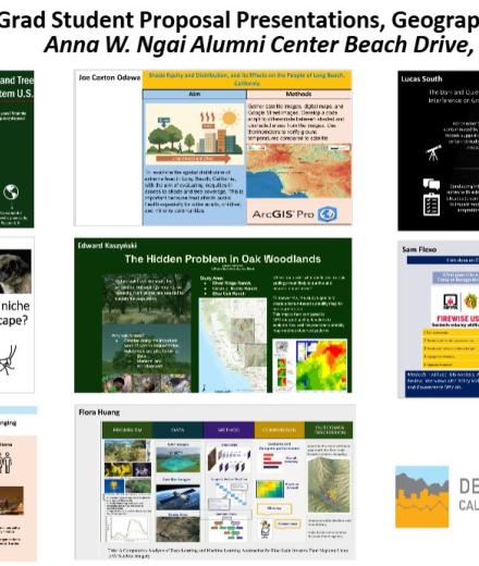 2026 Grad Student Proposal Presentations, Geography​