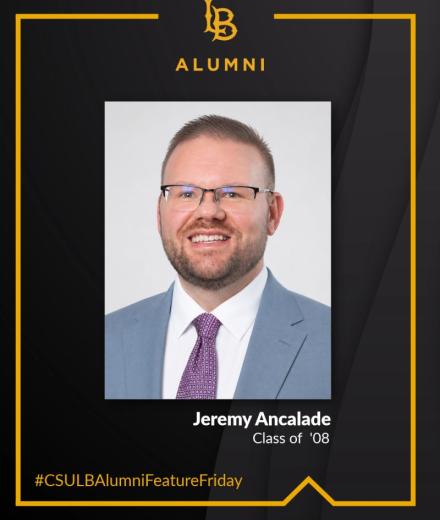 Jeremy Ancalade, Alumni Feature Friday 