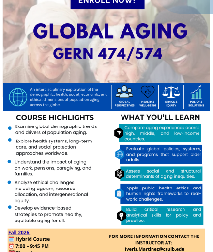 Global Aging Flyer