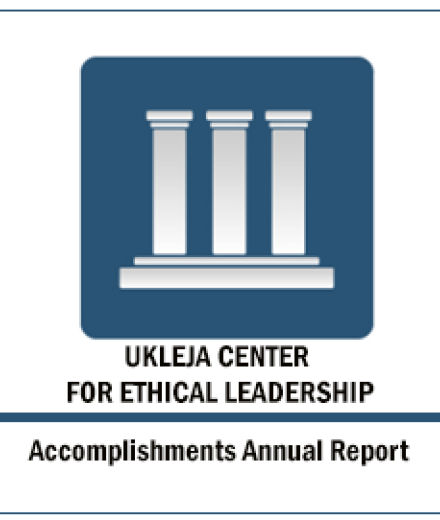 Ukleja Center Accomplishments Annual Report