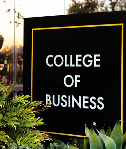 College of Business Offical Banner CSULB