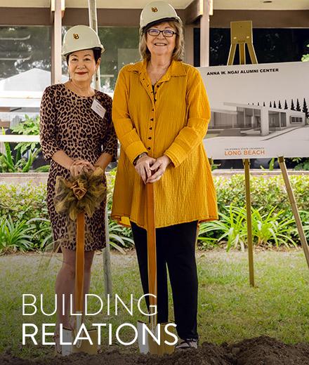 alumni center groundbreaking