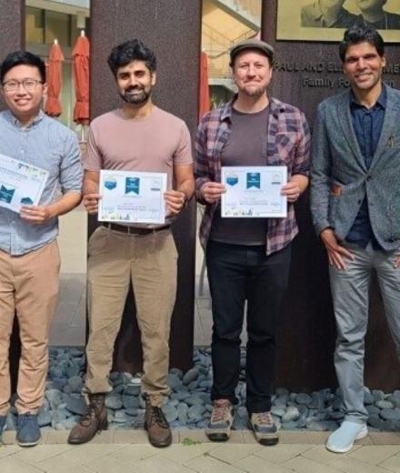 Students at COB Hackathon Win 2022