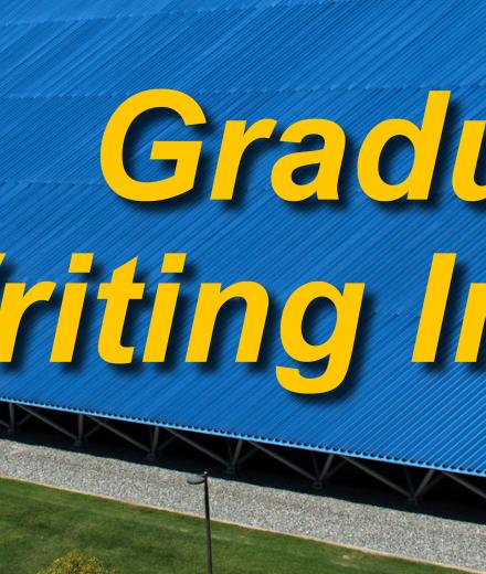 Graduate writing institute summer 2018