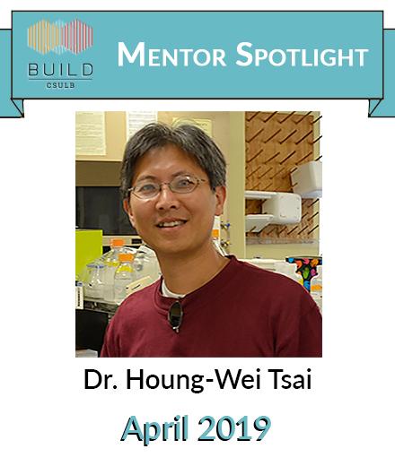 Dr. Houng-Wei Tsai, Mentor Spotlight for April 2019