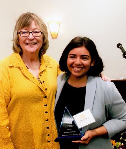Jane Conoly and Miriam Mercado 2019 Community Service award 
