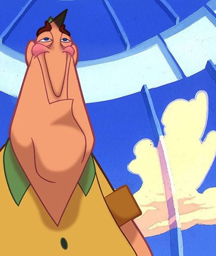 Still image captured from animation short "Nothing to Say"