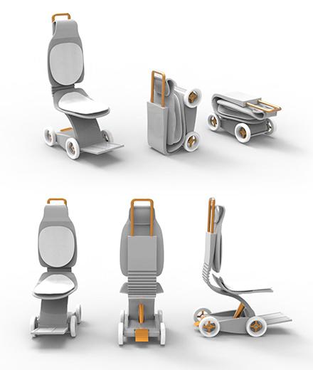 Puyi Liu's "WCY" Aisle Wheelchair