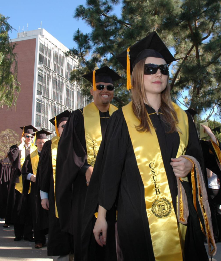 COB Graduation walkers at Commencements 