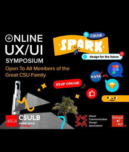 Digital flyer advertising online UX/UI symposium