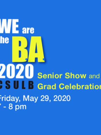 We are the BA 2020 Graduation show announcement
