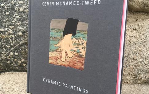 Janine Vigus Sample Work - Kevin McNamee-Tweed: Ceramic Paintings, 2020