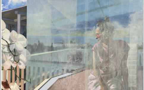 Dreaming of San Pedro, oil on canvas, 60” x 48” 2021