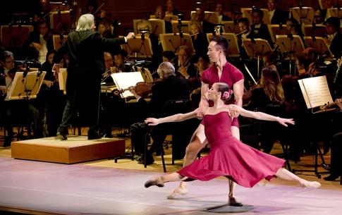 A Ballet performance with a Live Orchestra