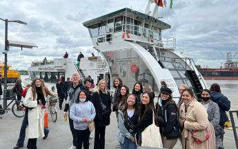 COB IB 2022 Germany Short Term Study After Ferry Ride