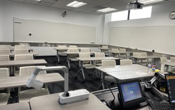 professor view of the classroom