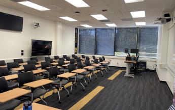lecture styled room