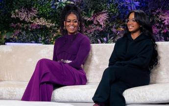 Michelle Obama and H.E.R.