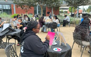 Midterms Destress Painting