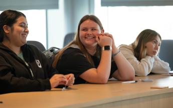 Students at CDC Lunch and Learn