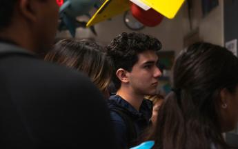 Student crowd 