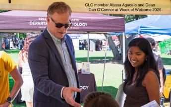 two people under a canopy