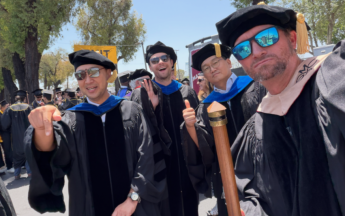 Professors at Ceremony 2