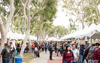 2018 TechDay Panoramic view of Exhibits