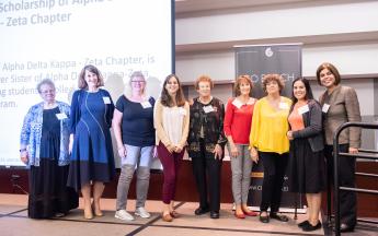 2018 Scholarship Reception- ADK-Zeta 2