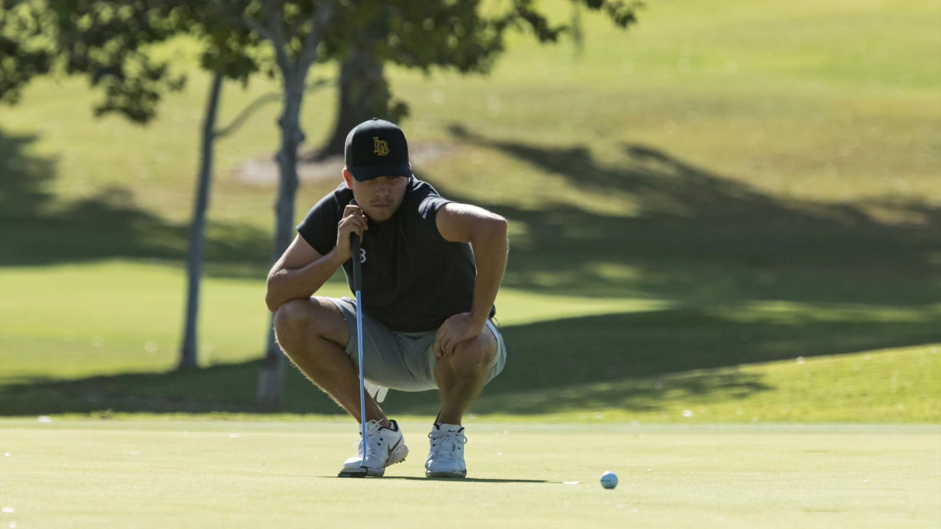 Bryce on the golf field