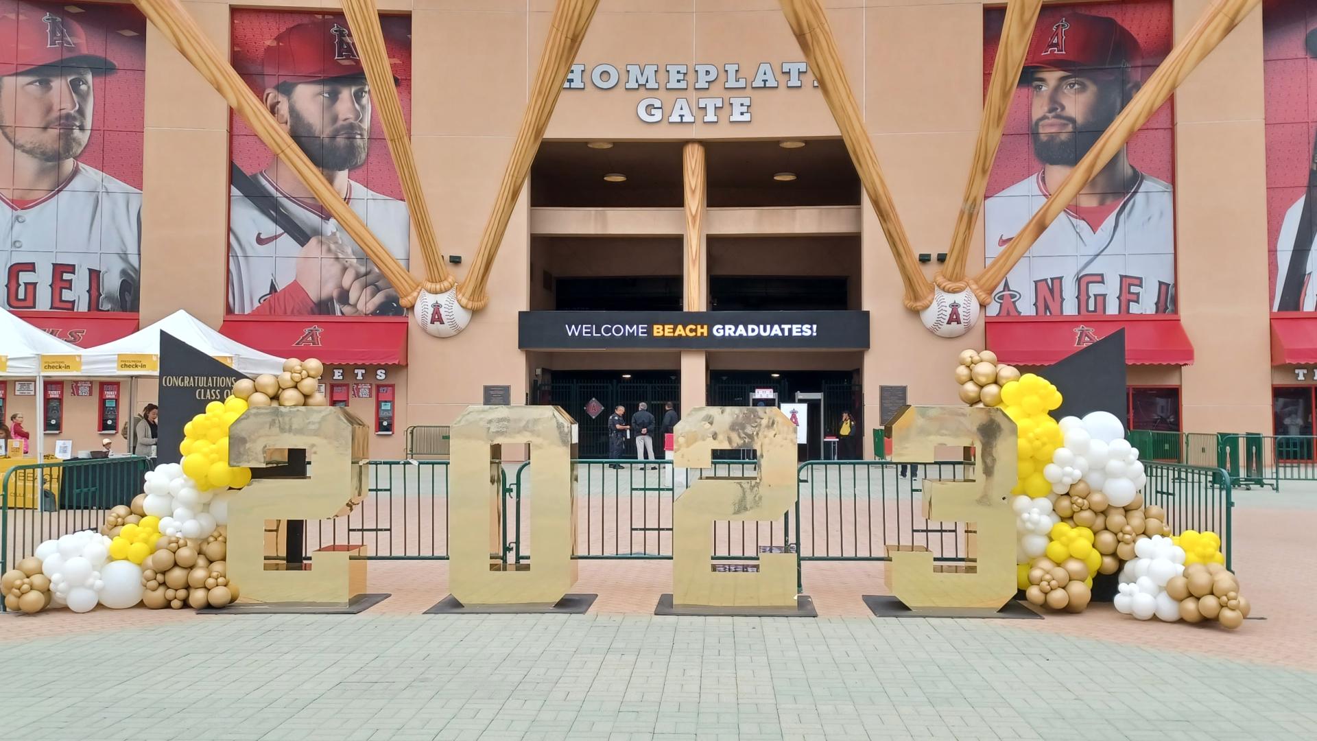 Entrance to Angel Stadium