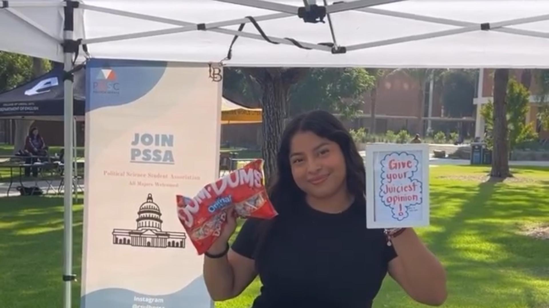 Lupe Romero POSC tabling solo