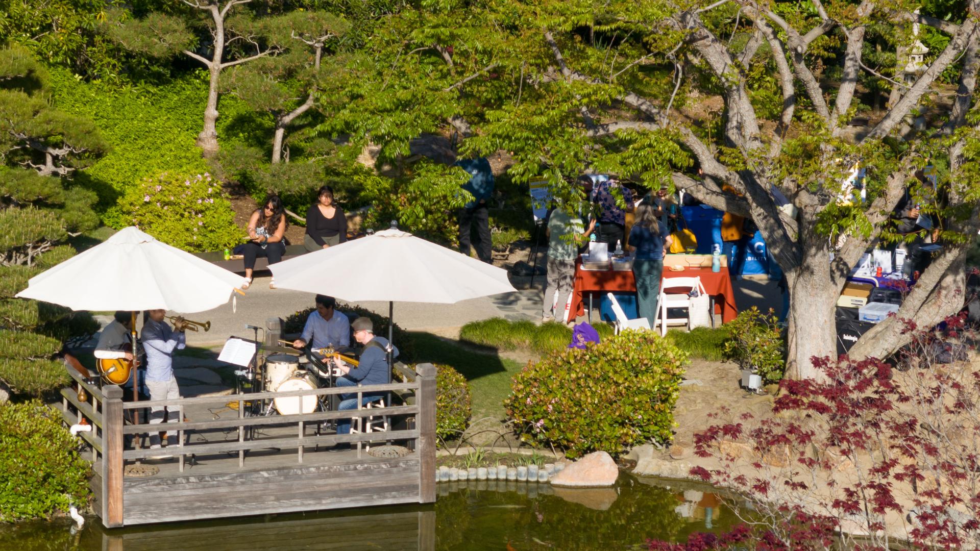 Band CSULB Japanese Garden