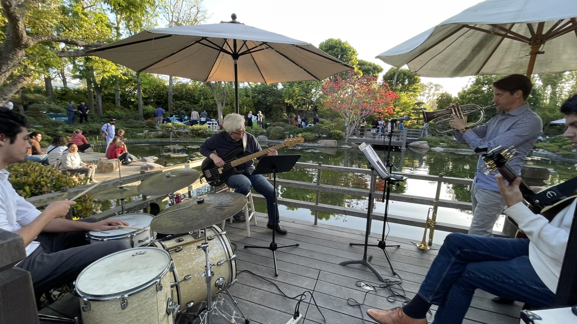 Band at Japanese Garden