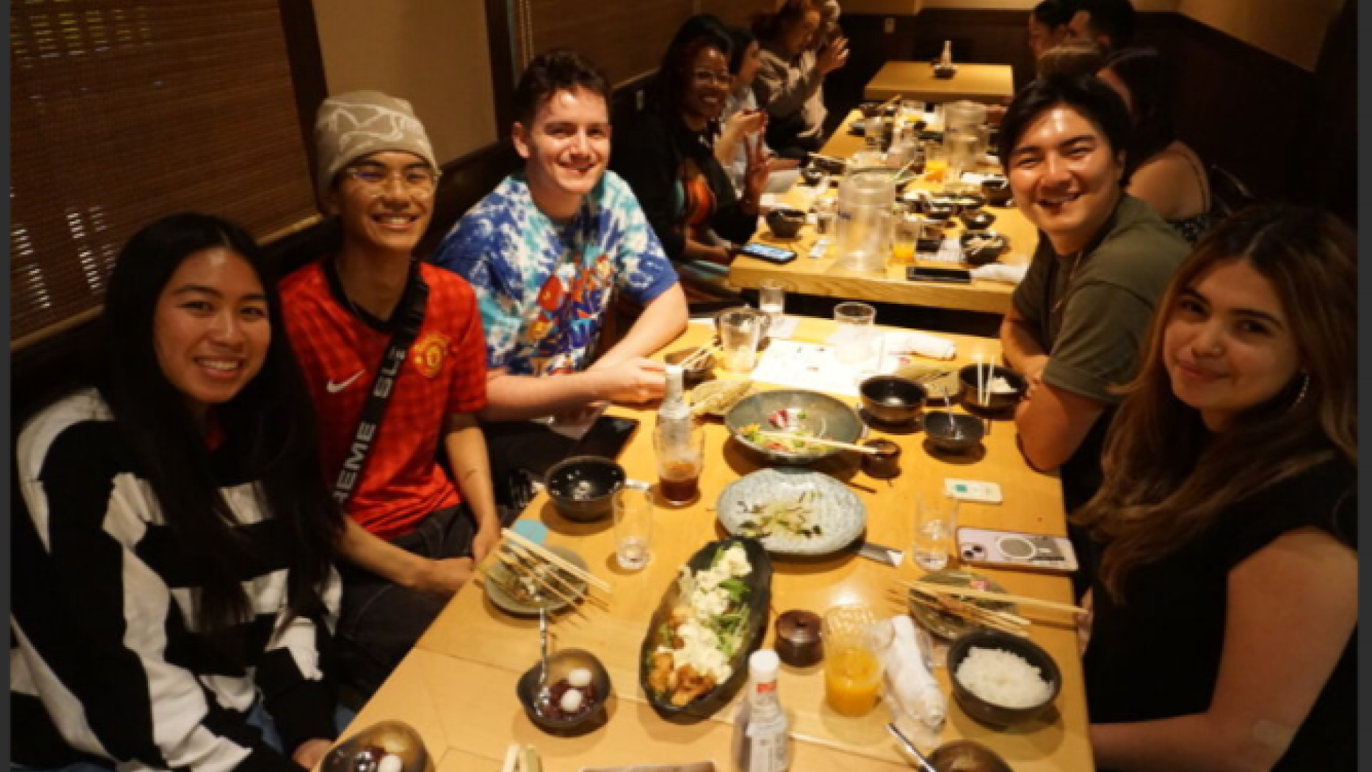 Short Term COB IB Japan Study Abroad 2024 Eating out