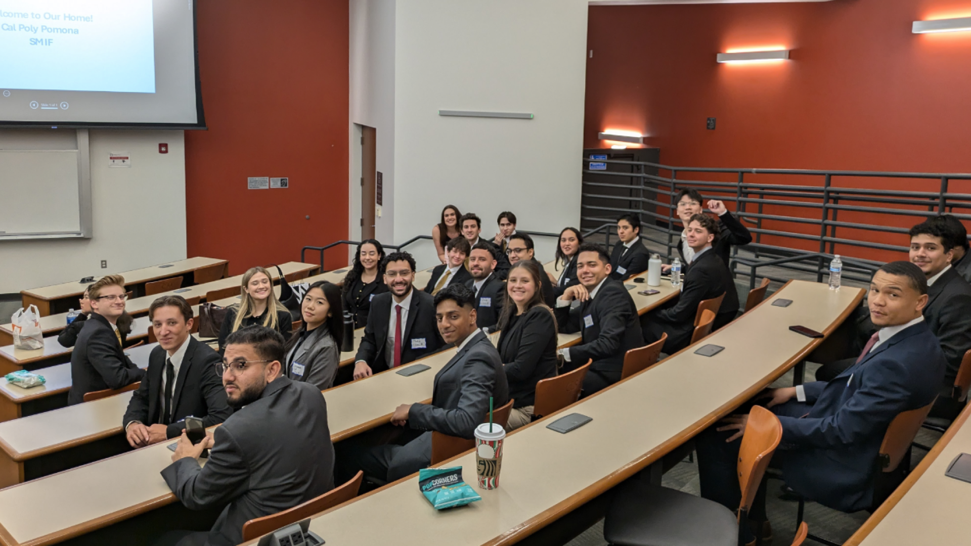 BIG SMIF TEAM WINS 2024 COB- Team in a classroom