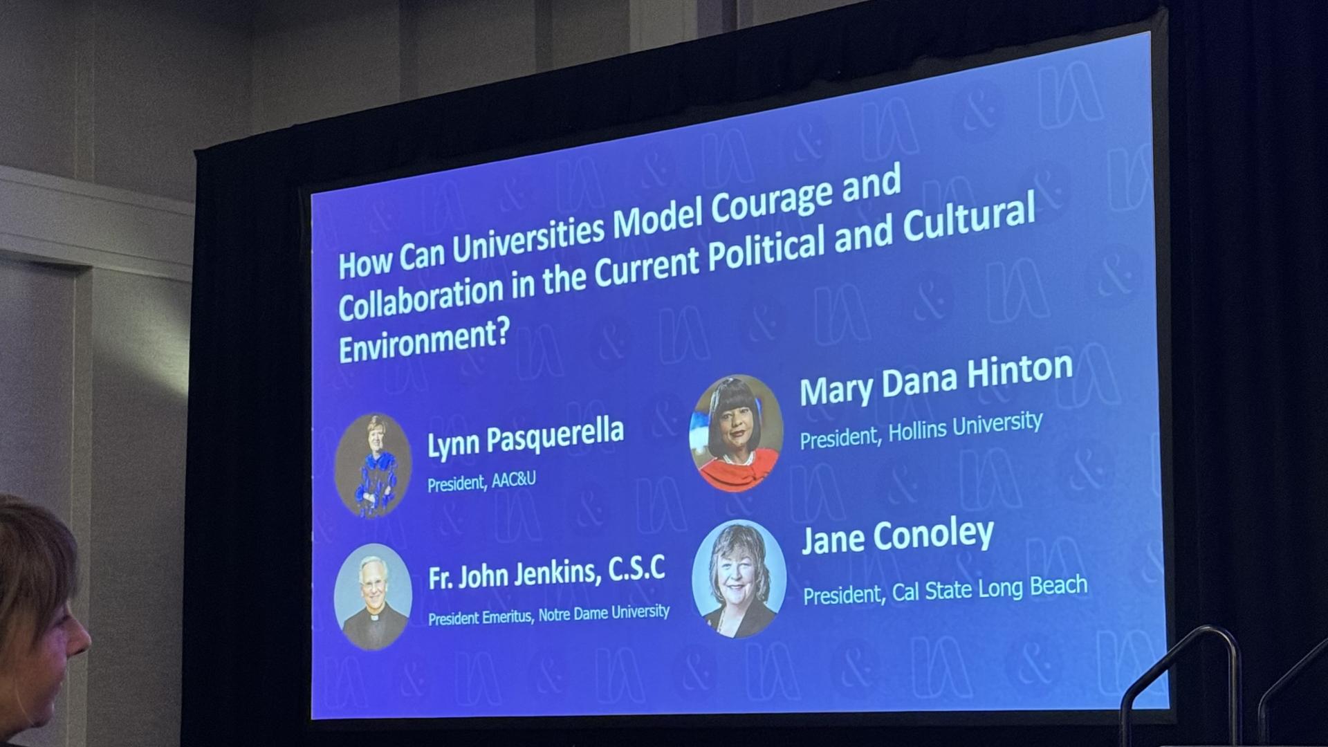 list of panels participants